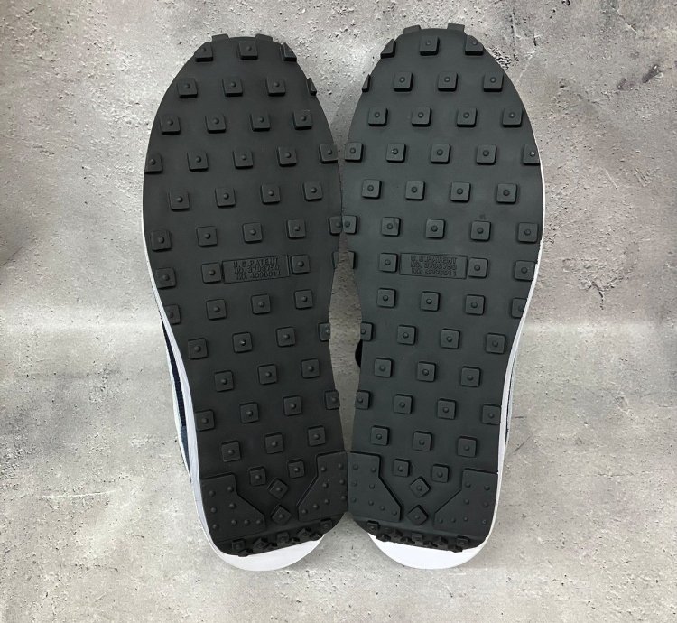 Fragment × Sacai × Nike Ld Waffle Blackended Blue