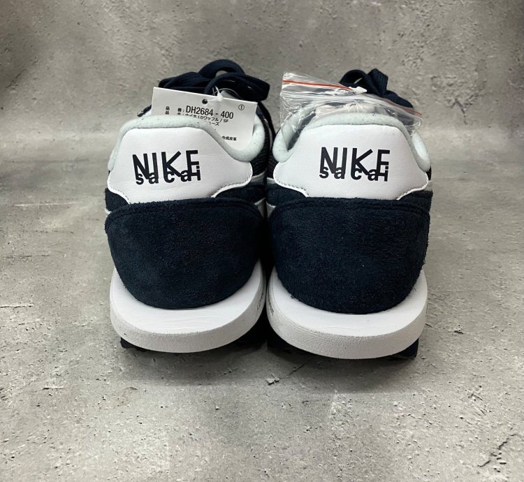 Fragment × Sacai × Nike Ld Waffle Blackended Blue