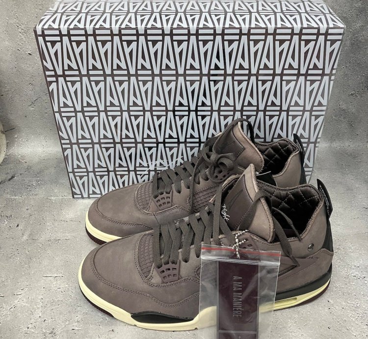 A Ma Maniére × Nike Air Jordan 4 Violet Ore