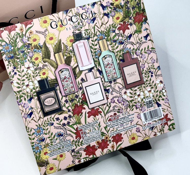 Gucci 6-piece Womens Perfume Set With Long-lasting Fragrance 5ml X 6 Pcs Perfume