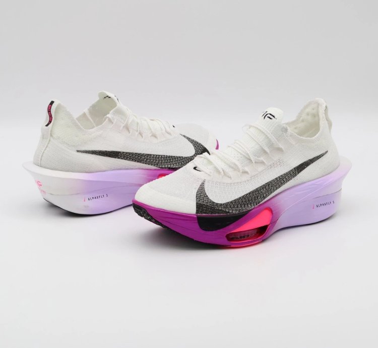 Nike Alphafly 3 White Purple Agate Vivid Grape Black