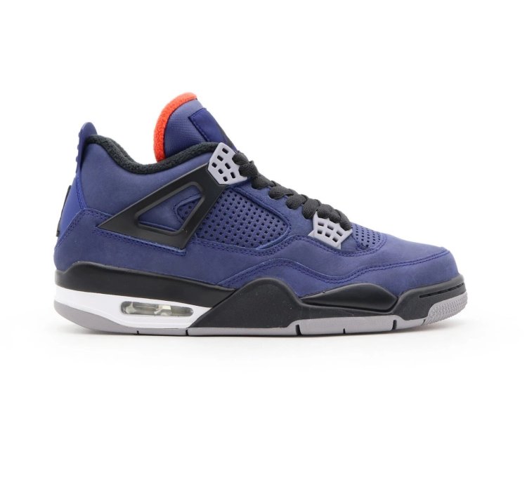 Nike Air Jordan 4 Retro Winterized Loyal Blue White Black