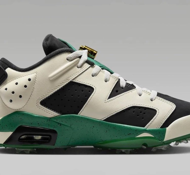 Eastside Golf Nike Air Jordan 6 Low Golf White Malachite 1961