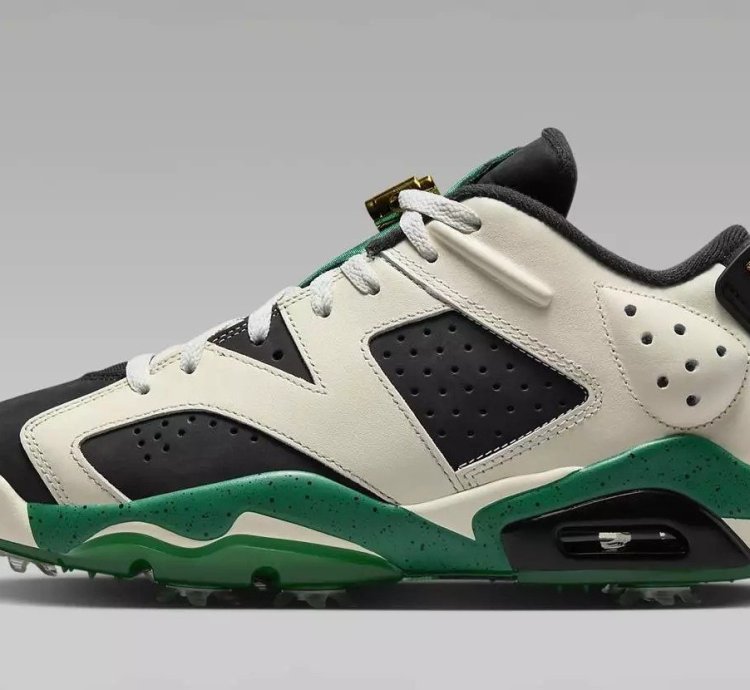 Eastside Golf Nike Air Jordan 6 Low Golf White Malachite 1961