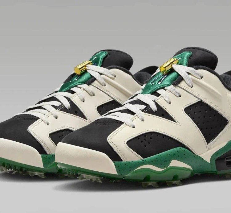 Eastside Golf Nike Air Jordan 6 Low Golf White Malachite 1961