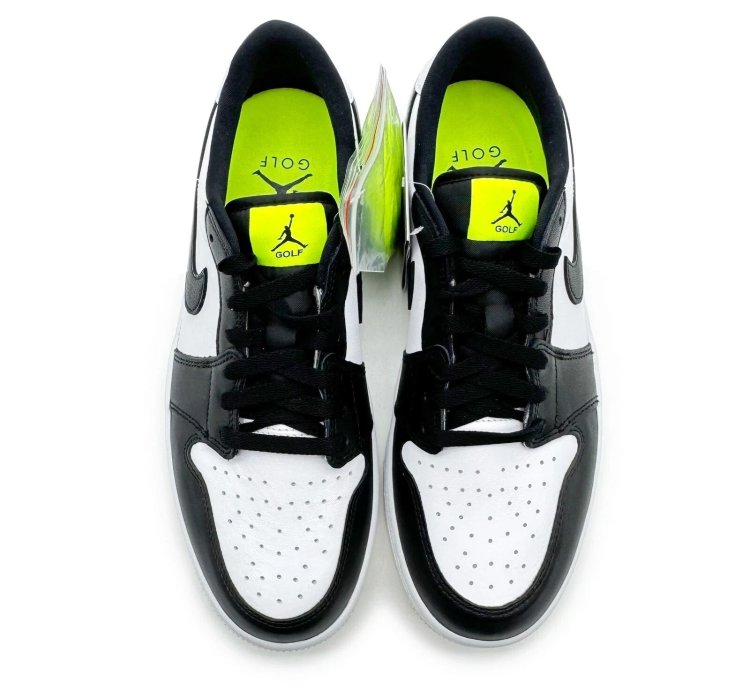 Nike Air Jordan 1 Low Golf Phantom Volt Neon Yellow Black