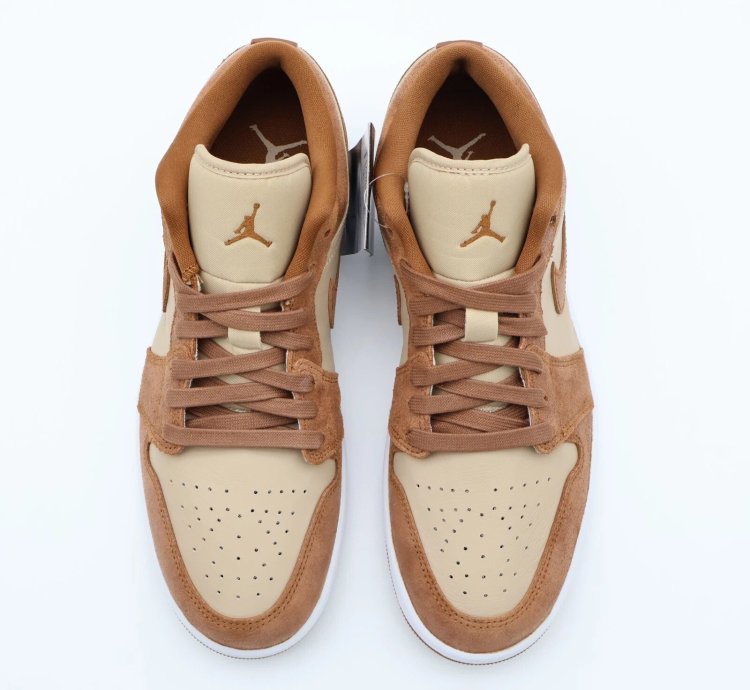 Nike Air Jordan 1 Low Se Legend Medium Brown Sail Legend