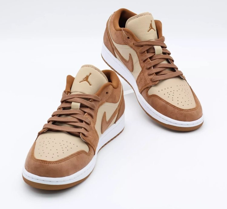 Nike Air Jordan 1 Low Se Legend Medium Brown Sail Legend