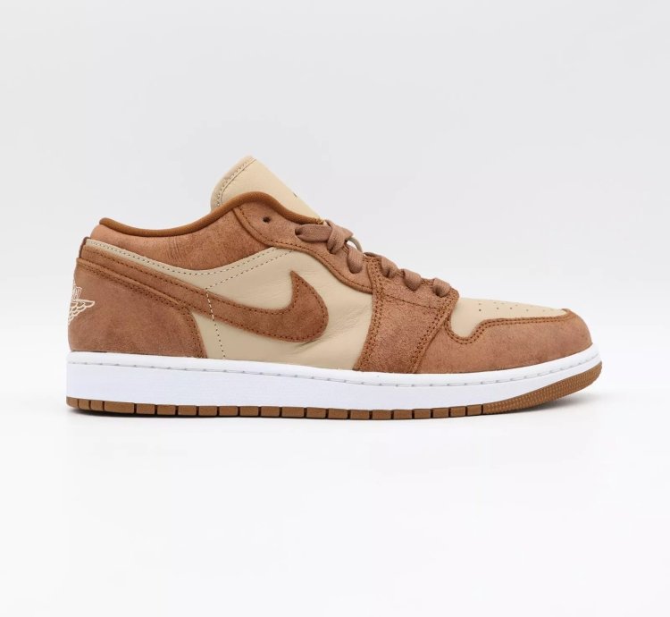 Nike Air Jordan 1 Low Se Legend Medium Brown Sail Legend