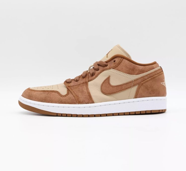 Nike Air Jordan 1 Low Se Legend Medium Brown Sail Legend