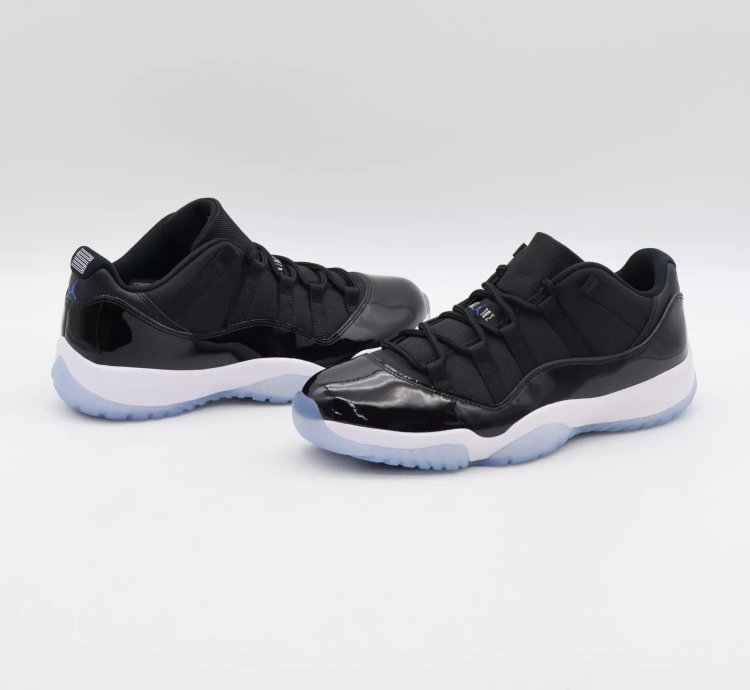 Nike Air Jordan 11 Retro Low Black Varsity Royal Space Jam