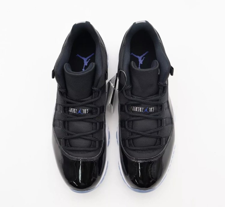Nike Air Jordan 11 Retro Low Black Varsity Royal Space Jam