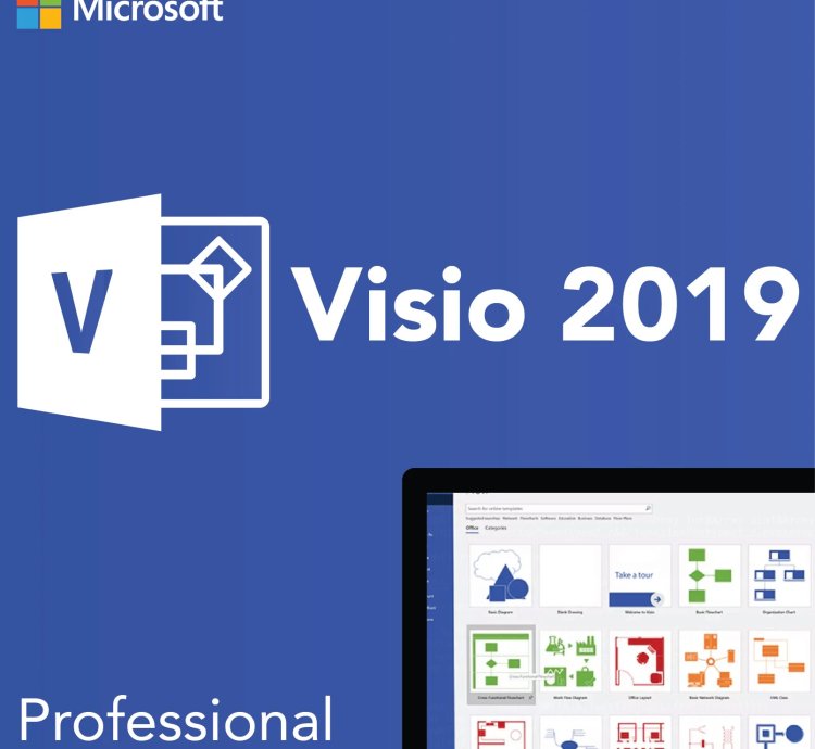 Microsoft Visio Professional 2019 License Key