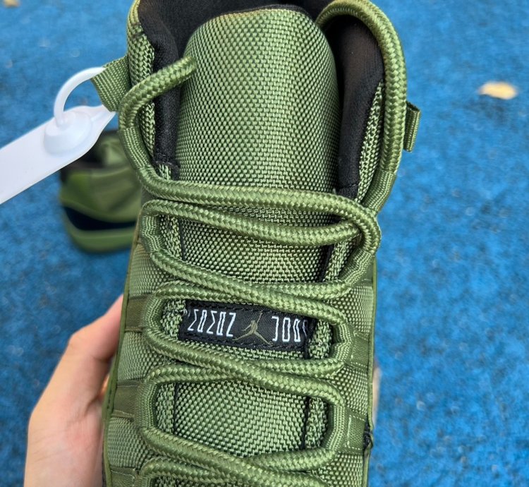 Nike Air Jordan 11 Mens Army Green Olive
