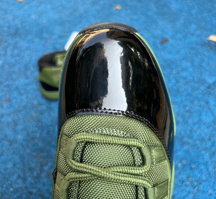 Nike Air Jordan 11 Mens Army Green Olive