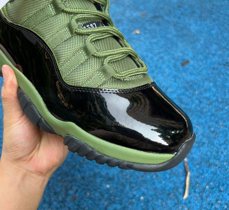 Nike Air Jordan 11 Mens Army Green Olive