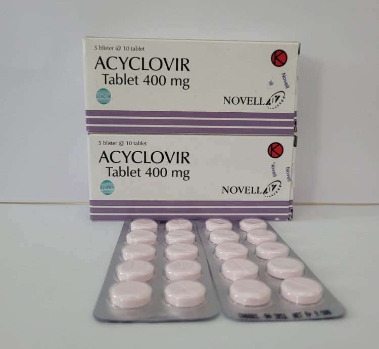 Acyclovir 400 Mg Novell - 5 Box - Antiviral Medication For Herpes Shingles Ship By Dhl Express
