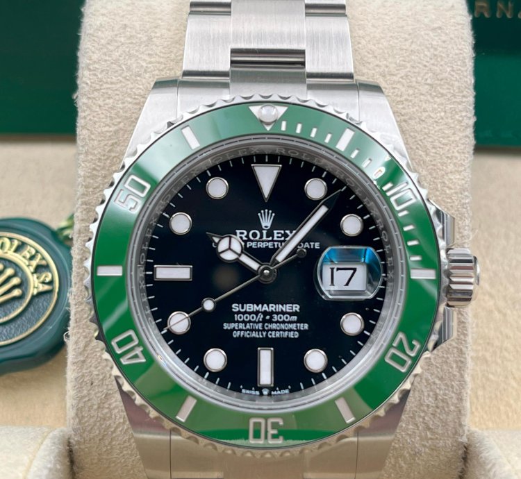 Rolex Submariner Date Unworn Submariner Date Kermit 41mm Mkii 126610lv Box Papers 2025