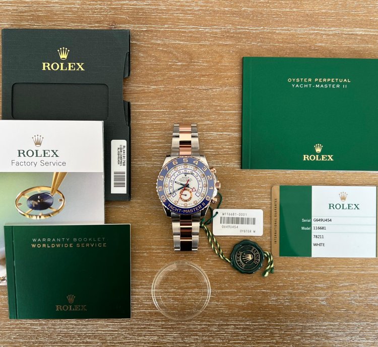Rolex Yacht-master Ii 116681