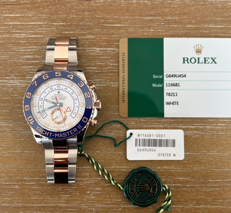Rolex Yacht-master Ii 116681