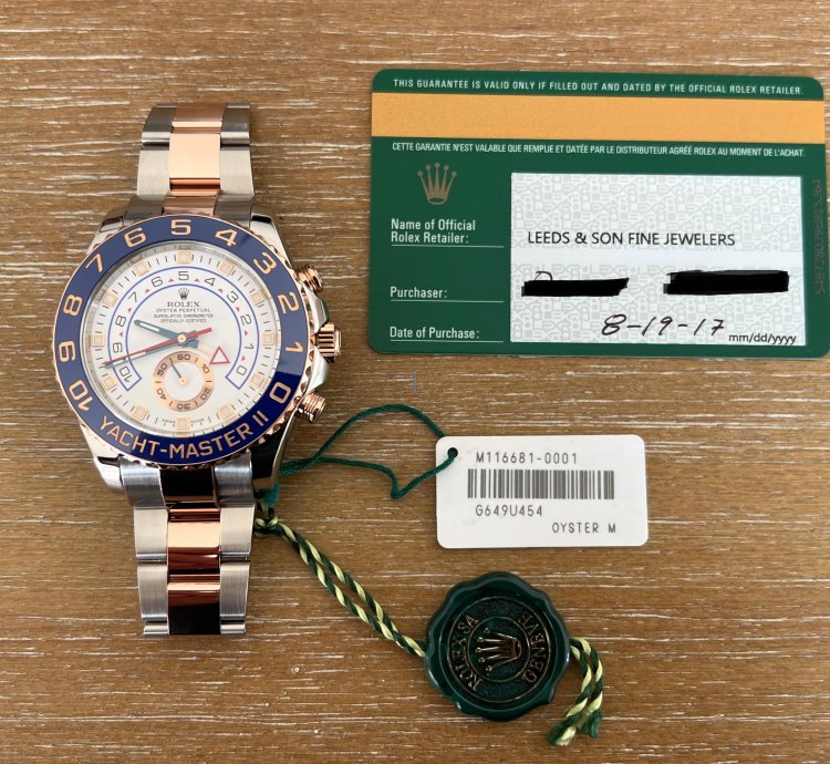 Rolex Yacht-master Ii 116681