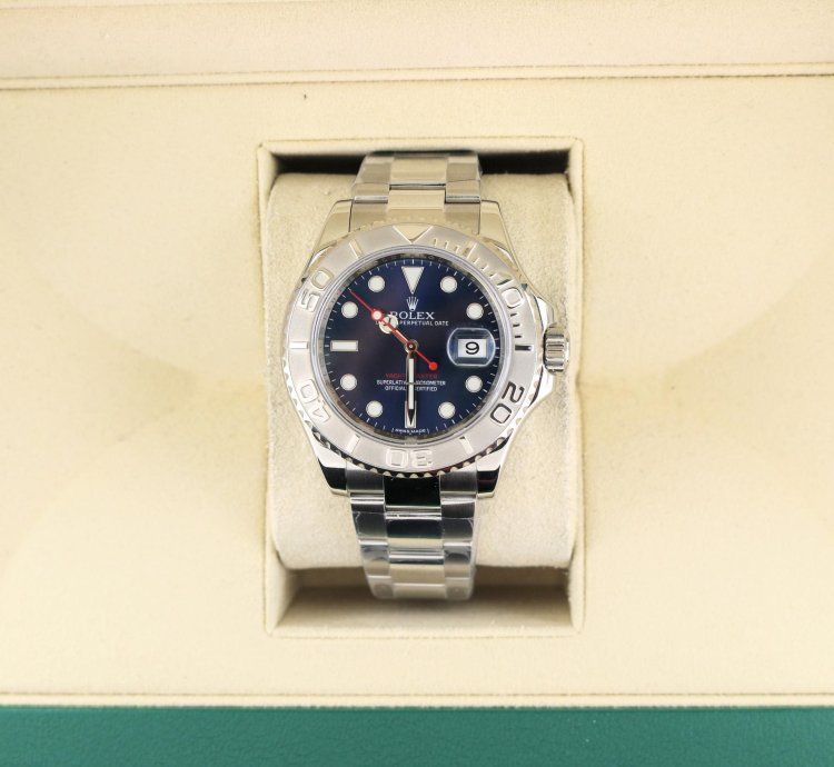 Rolex Yacht-master 40 2017 Yacht-master 116622 Blue Dial Ss Oyster No Papers 40mm
