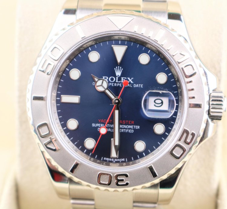 Rolex Yacht-master 40 2017 Yacht-master 116622 Blue Dial Ss Oyster No Papers 40mm