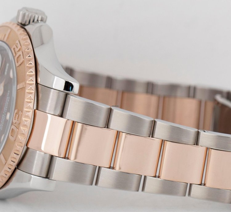 Rolex Yacht-master 40 Chocolate 40mm Two-tone 18k Rose Gold Ym1 Watch 116621