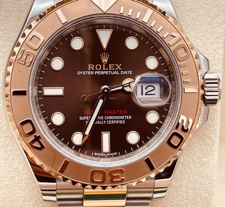 Rolex Yacht-master 40 Near-mint Full Set Chocolate Dial