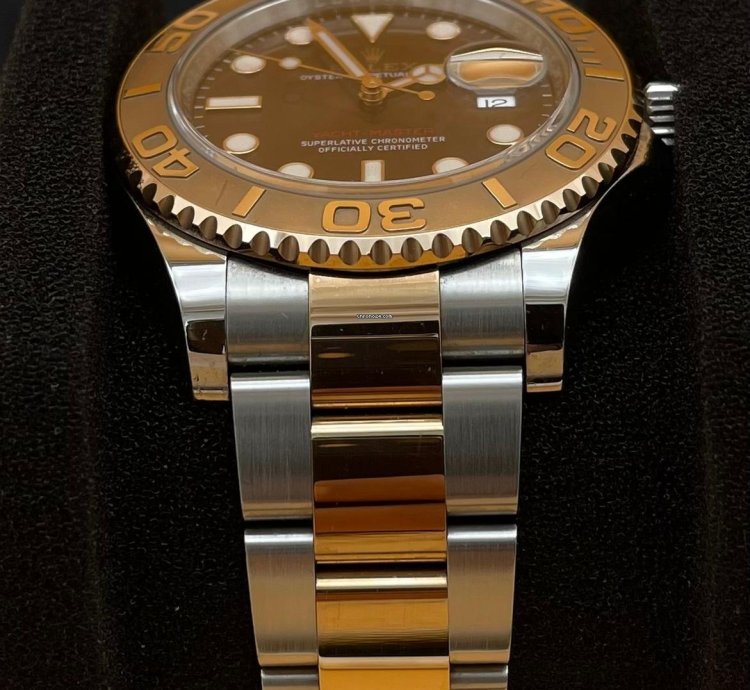 Rolex Yacht-master 40 Near-mint Full Set Chocolate Dial