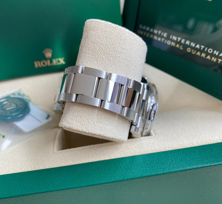 Rolex Yacht-master 40 New 2024 126622 Rhodium Slate Gray Dial Platinum Bezel