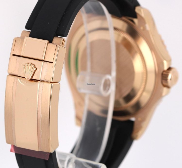 Rolex Yacht-master 40 Nos Stickered Rolex Yacht-master 18k Rose Gold Oysterflex 40mm 116655 Watch Box