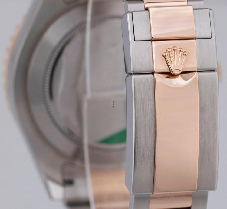 Rolex Yacht-master Ii 44mm 18k Rose Gold Stainless Steel Regatta Watch 116681