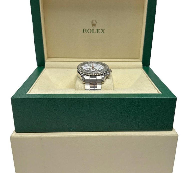 Rolex Yacht-master Ii Mint Rolex Yacht-master Ii 116689 18k White Gold 44mm Regatta Oyster Watch Box