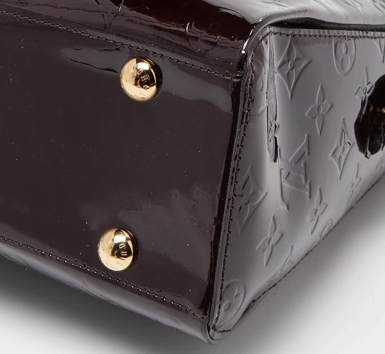 Louis Vuitton Amarante Monogram Vernis Melrose Avenue Bag