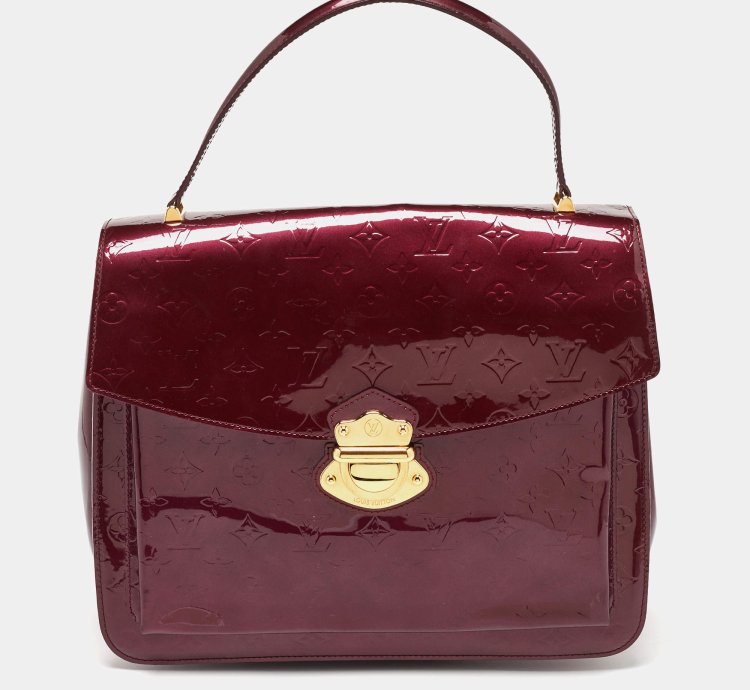 Louis Vuitton Amarante Monogram Vernis Mirada Bag