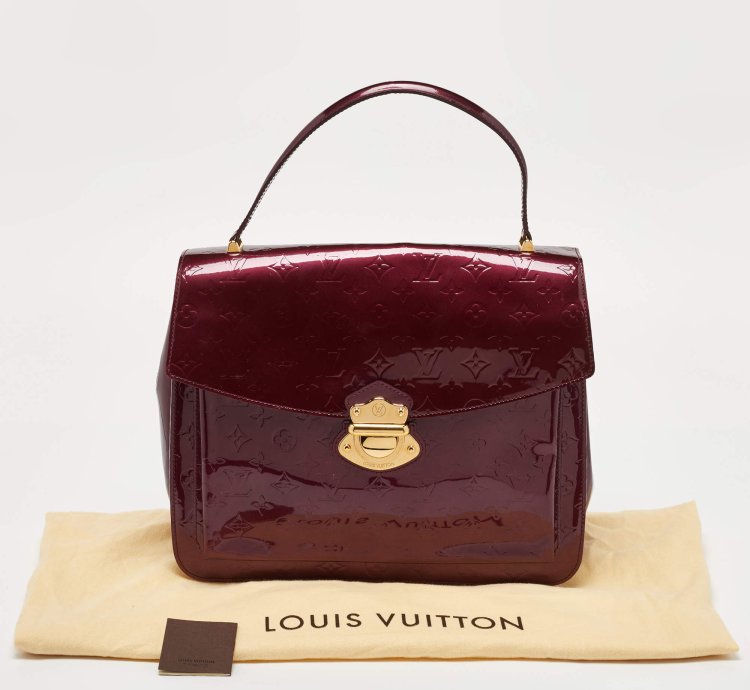 Louis Vuitton Amarante Monogram Vernis Mirada Bag