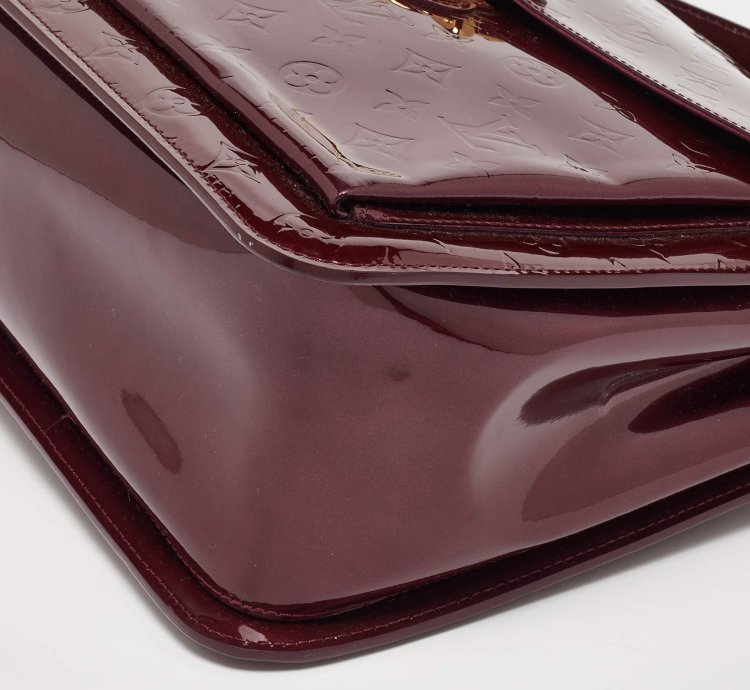 Louis Vuitton Amarante Monogram Vernis Mirada Bag