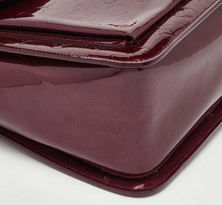 Louis Vuitton Amarante Monogram Vernis Mirada Bag