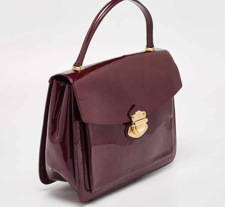 Louis Vuitton Amarante Monogram Vernis Mirada Bag
