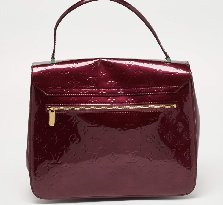 Louis Vuitton Amarante Monogram Vernis Mirada Bag