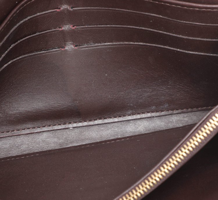 Louis Vuitton Amarante Monogram Vernis Sarah Continental Wallet