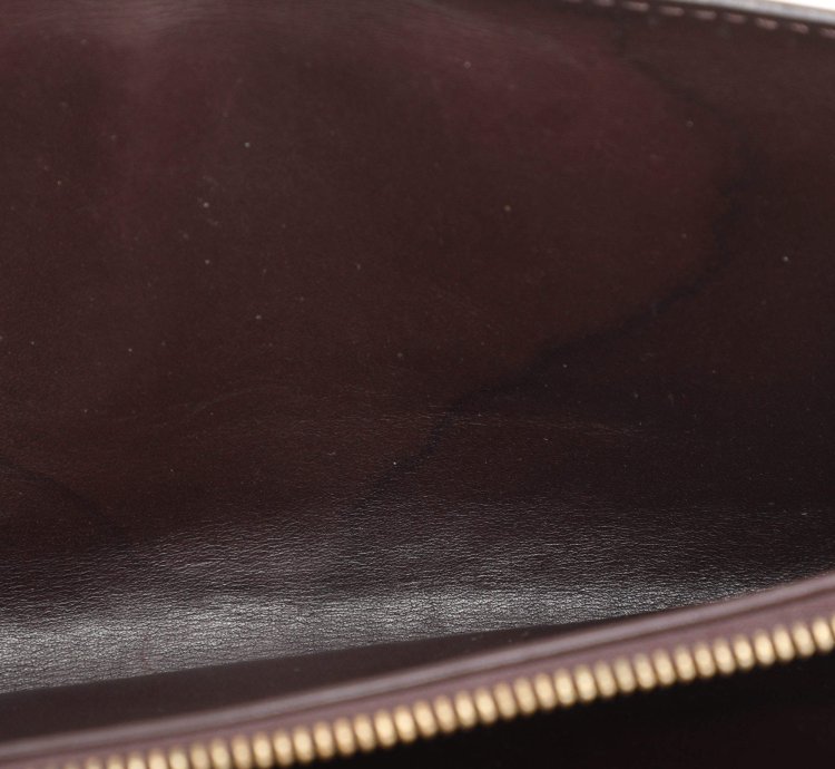 Louis Vuitton Amarante Monogram Vernis Sarah Continental Wallet