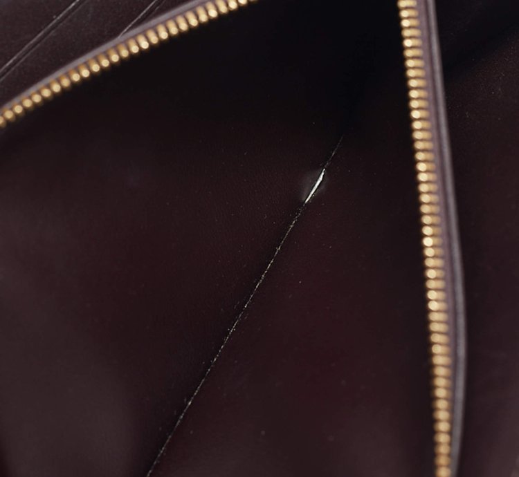 Louis Vuitton Amarante Monogram Vernis Sarah Wallet
