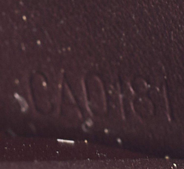 Louis Vuitton Amarante Monogram Vernis Zippy Wallet
