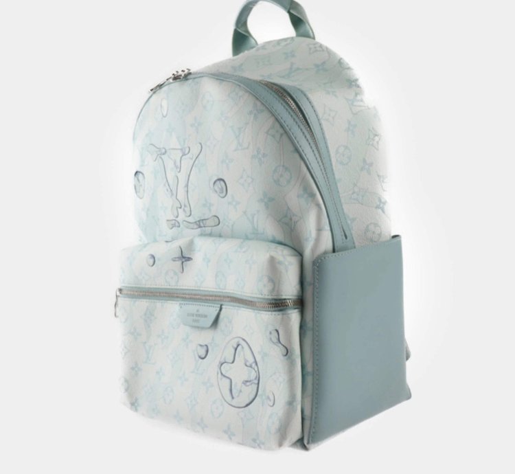 Louis Vuitton Aqua Garden Monogram Rucksack Daypack Discovery Backpack Pm