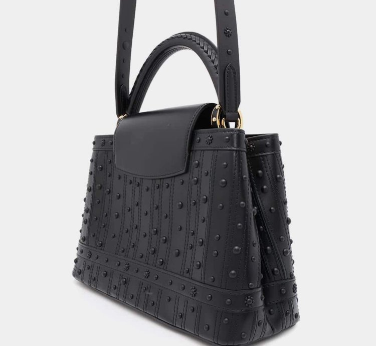 Louis Vuitton Arty Capucines Collection Peter Marino Noir Taurillon Size Mm