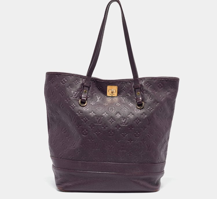 Louis Vuitton Aube Monogram Empreinte Leather Citadine Gm Bag