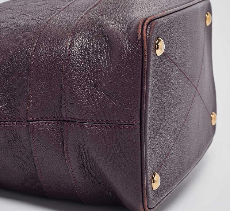 Louis Vuitton Aube Monogram Empreinte Leather Citadine Gm Bag