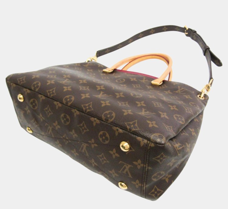 Louis Vuitton Aurore Brown Monogram Pallas Shoulder Bag